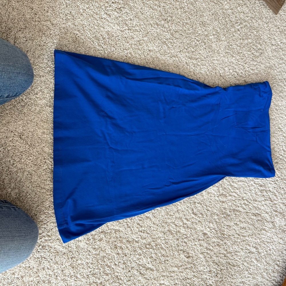 Strapless tube dress